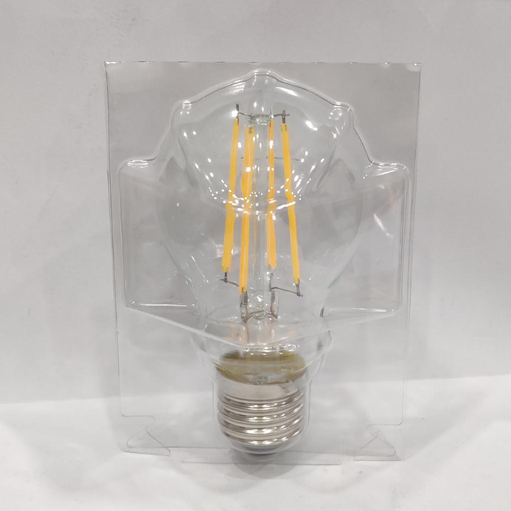 Dycorra LED Filament Bulb A60 (Clear) E27 6W Warm