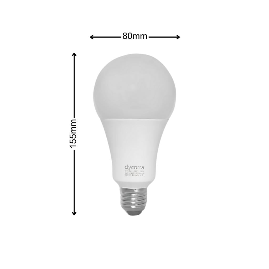 Dycorra LED Globe Bulb E27 6W 9W 12W 15W Day Warm