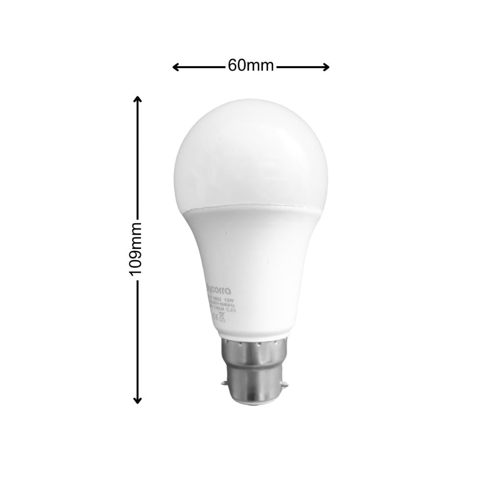 Dycorra LED Globe Bulb B22 12W Day