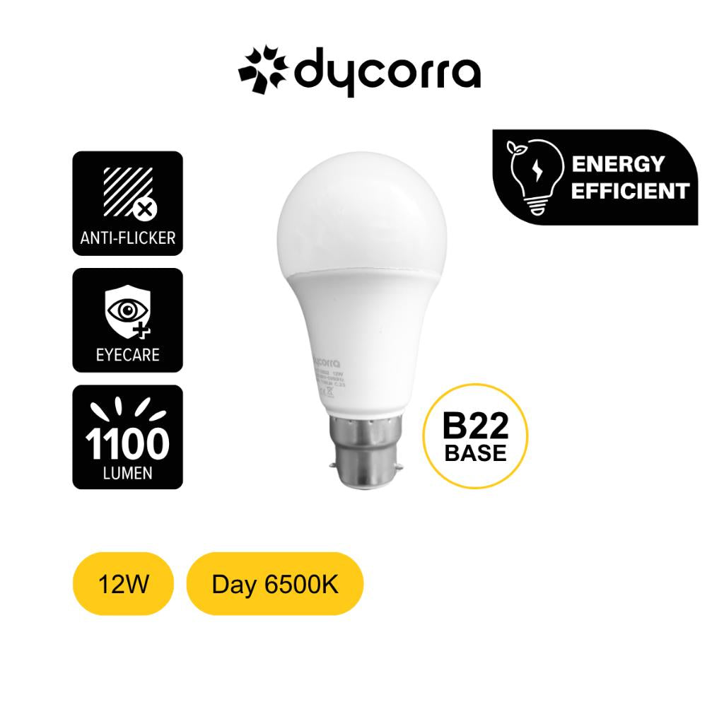 Dycorra LED Globe Bulb B22 12W Day