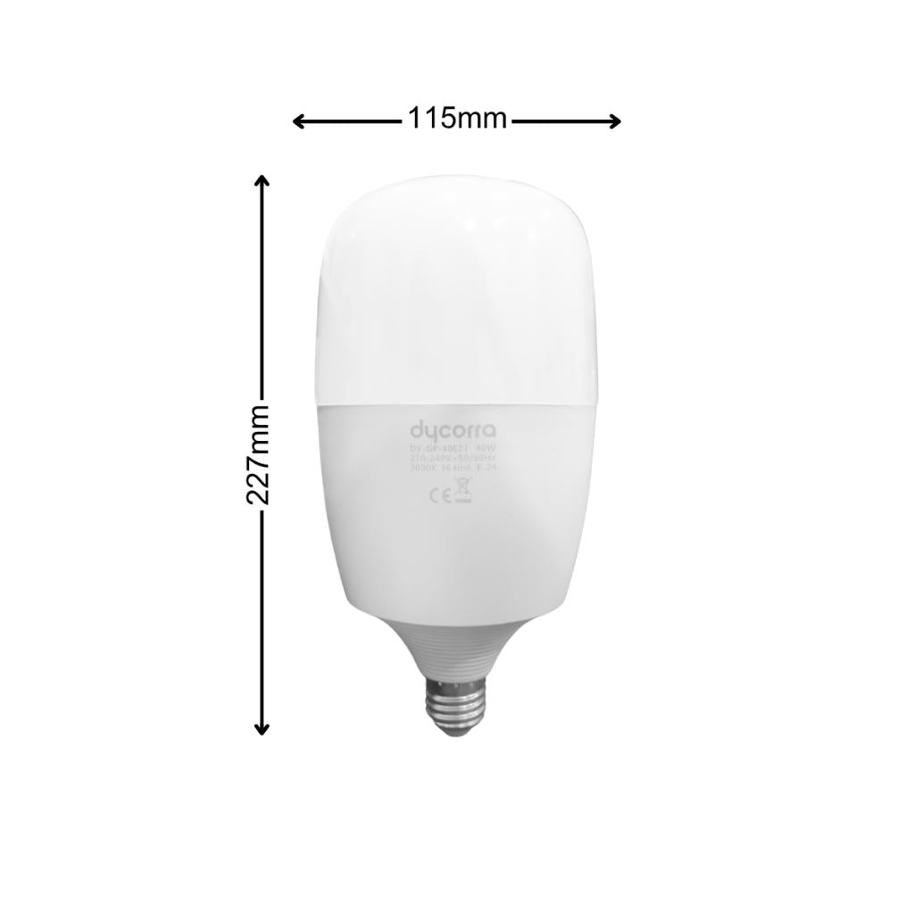 Dycorra LED High Power Bulb E27 20W 30W 40W 50W Day Warm