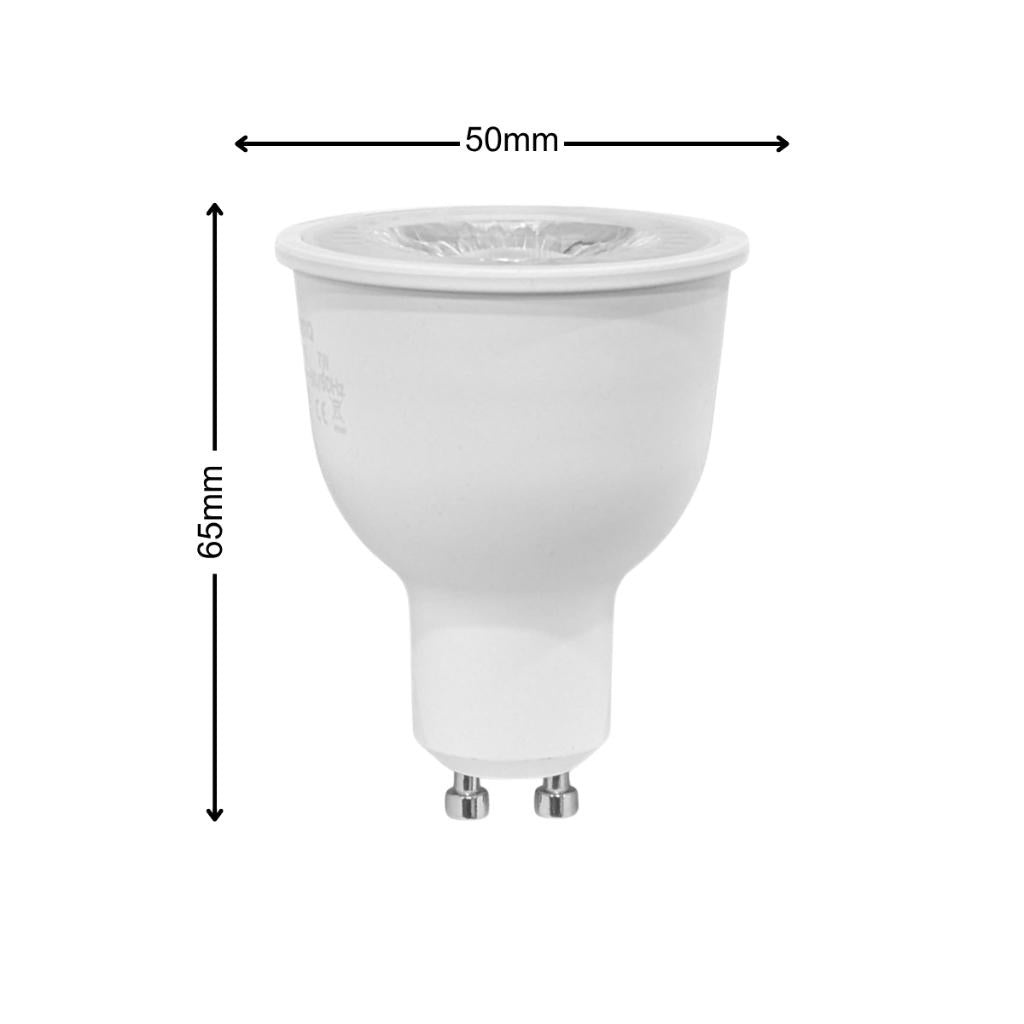 Dycorra LED GU10 Spotlight 7W Tri-Colour (Change Colour)