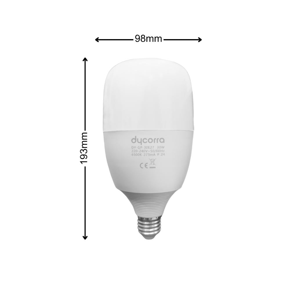Dycorra LED High Power Bulb E27 20W 30W 40W 50W Day Warm