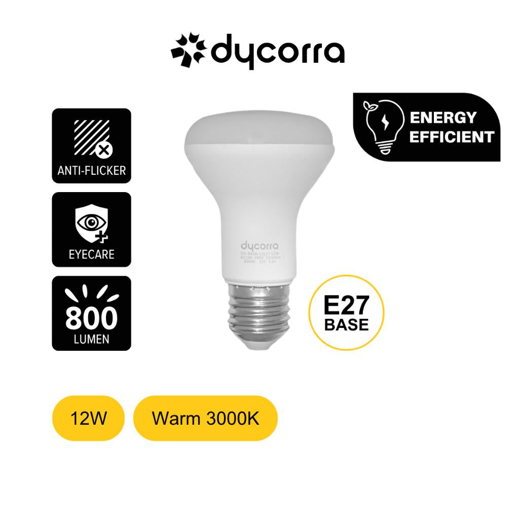Dycorra LED R Bulb R63 E27 12W Warm