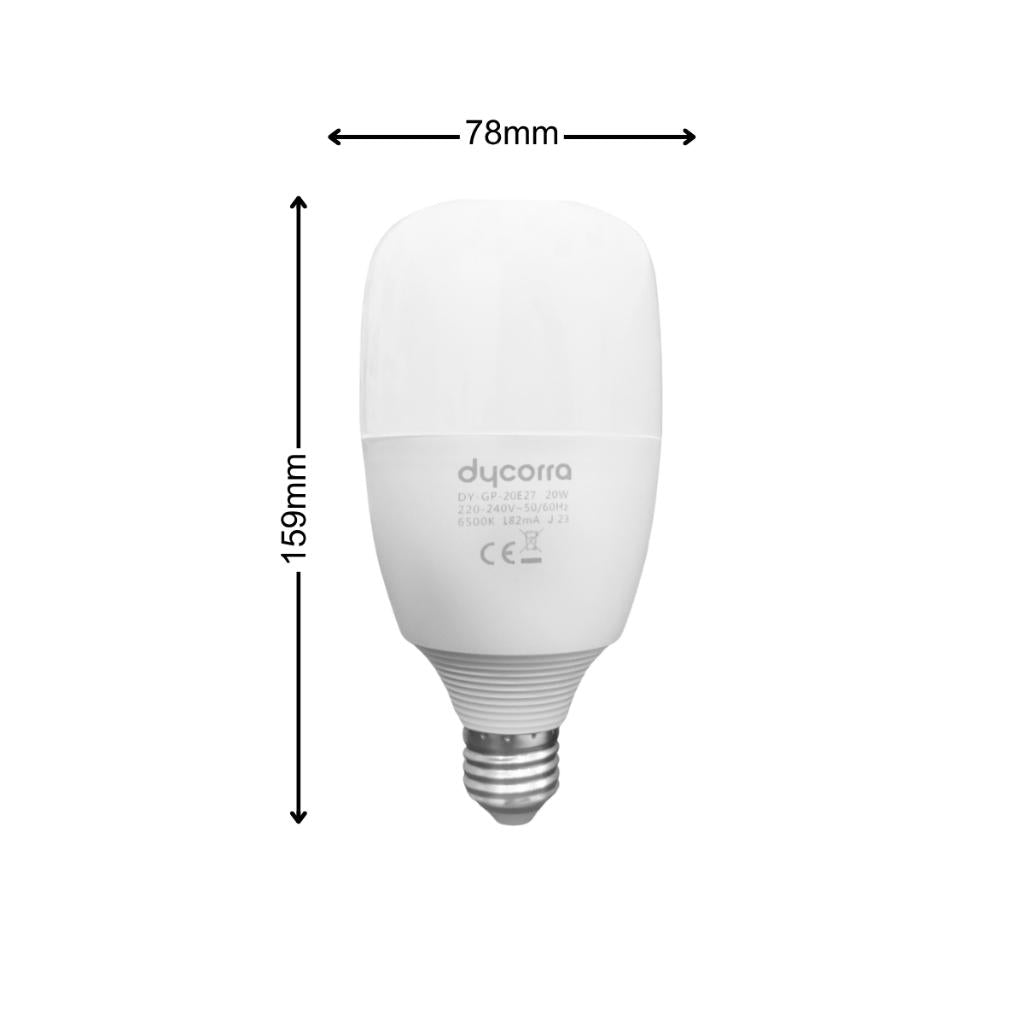 Dycorra LED High Power Bulb E27 20W 30W 40W 50W Day Warm