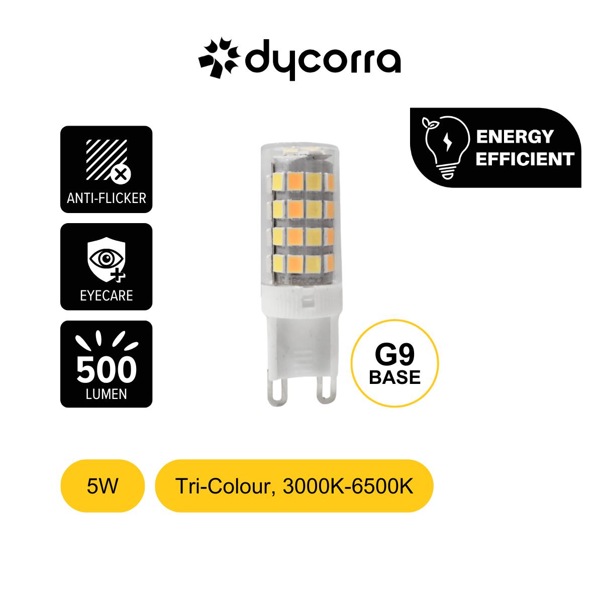Dycorra LED Tri-Colour Bulb G9 5W Day Cool Warm