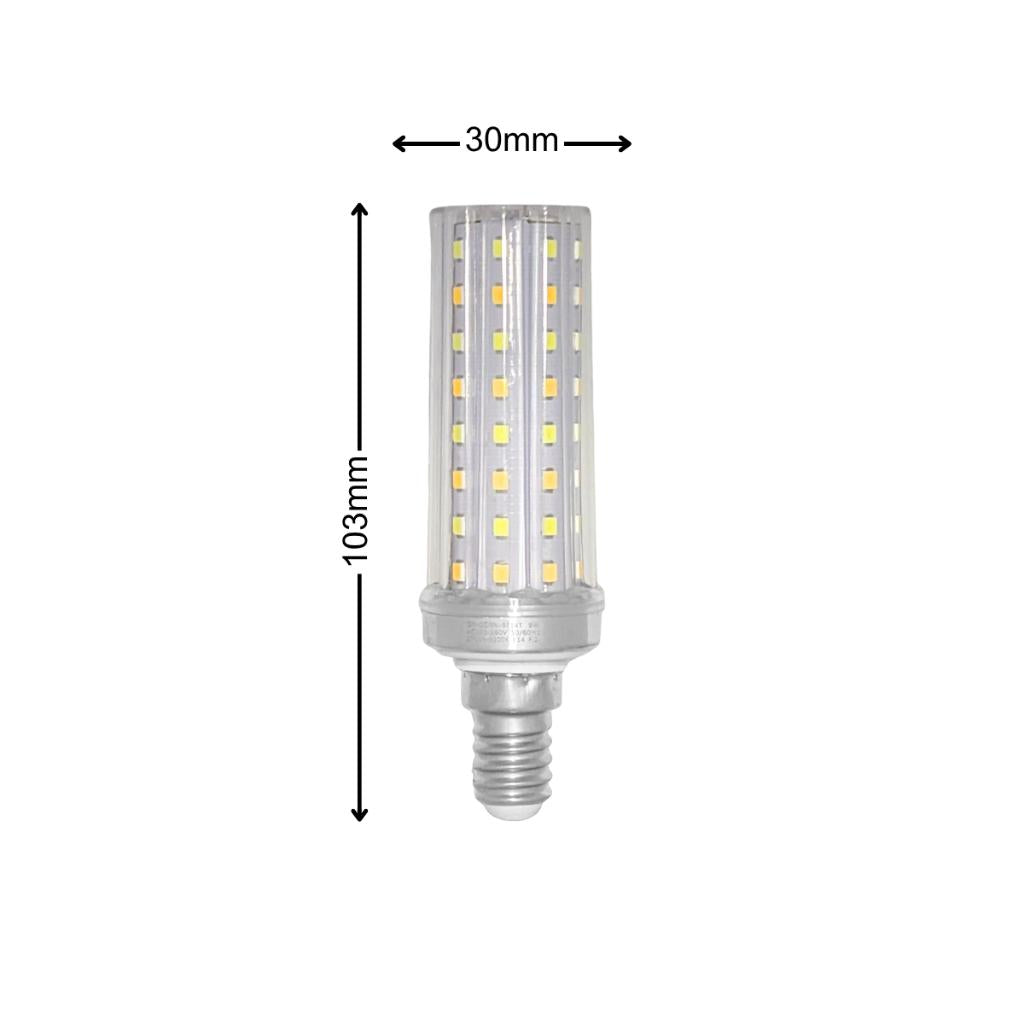 Dycorra LED Corn Bulb E14 9W Tri-Colour