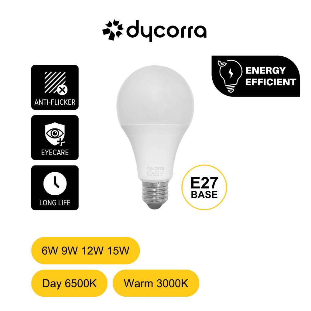 Dycorra LED Globe Bulb E27 6W 9W 12W 15W Day Warm