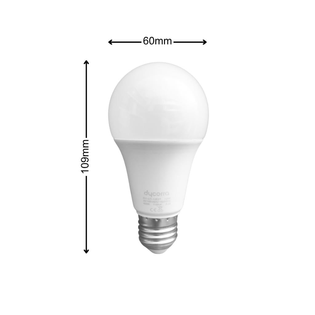 Dycorra LED Globe Bulb E27 12W Cool Warm