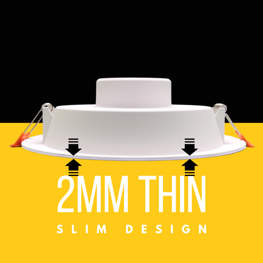 Dycorra LED Round Panel Light Warm 3000K (Dimmable)